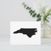 Aankondiging creëer a Moving to North Carolina Briefkaart (Staand voorkant)