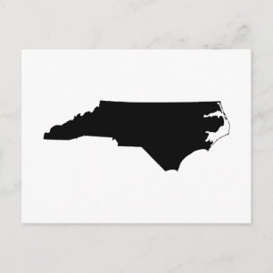 Aankondiging creëer a Moving to North Carolina Briefkaart