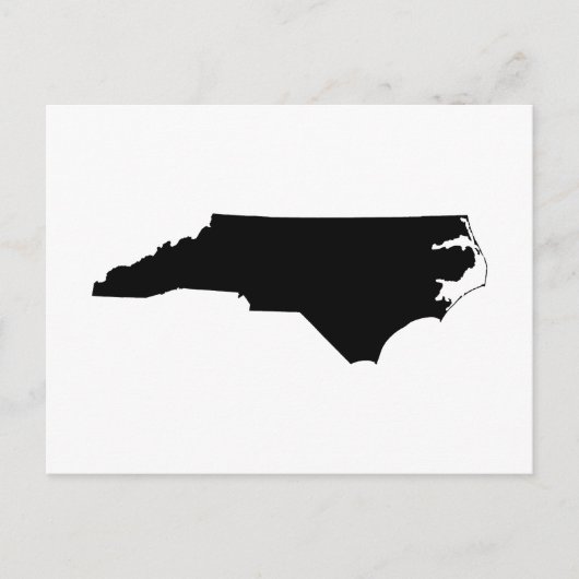 Aankondiging creëer a Moving to North Carolina Briefkaart (Voorkant)