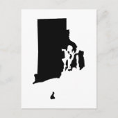 Aankondiging creëer a Moving to Rhode Island Briefkaart (Voorkant)