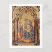 Aankondiging (deel van de polysoort) (olie op het  briefkaart (Voorkant)