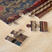 Aankondiging (deel van de polysoort) (olie op het  legpuzzel (Zijkant)