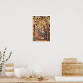 Aankondiging (deel van de polysoort) (olie op het  poster (Keuken)
