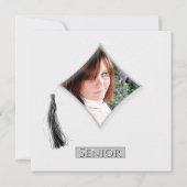 Aankondiging Diamond Afstuderen Tassel (Voorkant)