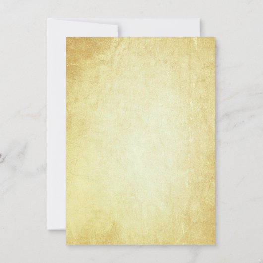 Aankondiging document papier (Achterkant)