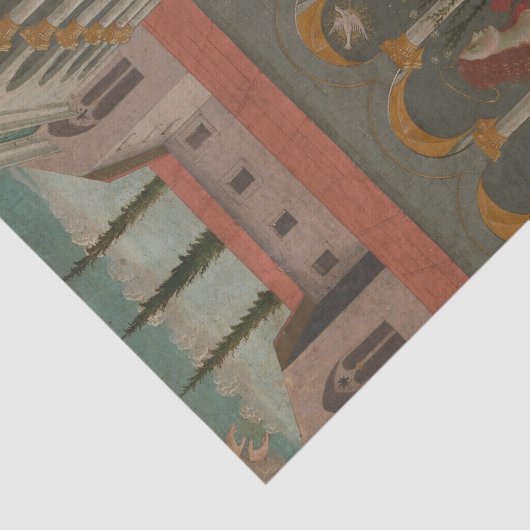 Aankondiging door Alesso di Benozzo Tissuepapier (Detail)