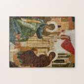 Aankondiging door Andrei Rublev Legpuzzel (Horizontaal)