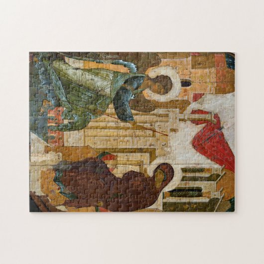Aankondiging door Andrei Rublev Legpuzzel (Horizontaal)