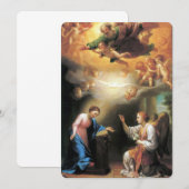 Aankondiging door Anton Raphael Mengs (Voorkant / Achterkant)