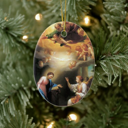 Aankondiging door Anton Raphael Mengs Keramisch Ornament (Boom)