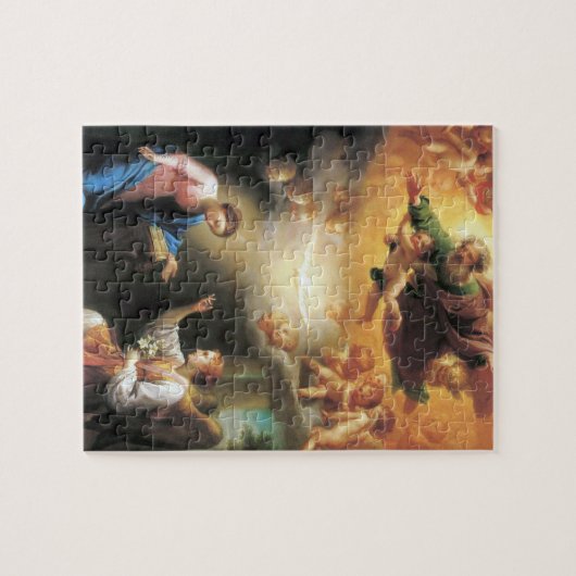 Aankondiging door Anton Raphael Mengs Legpuzzel (Horizontaal)