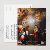 Aankondiging door Bartolomé Esteban Murillo Briefkaart (Voorkant / Achterkant)