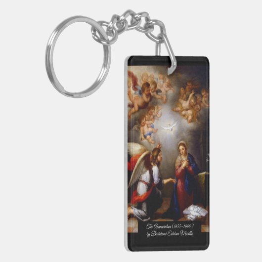 Aankondiging door Bartolomé Esteban Murillo Sleutelhanger (Voorkant Links)