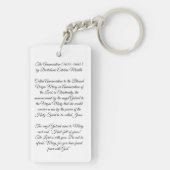 Aankondiging door Bartolomé Esteban Murillo Sleutelhanger (achterkant)