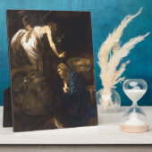 Aankondiging door Caravaggio Fotoplaat (Zijkant)