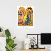 Aankondiging door Don Lorenzo Monaco Poster (Thuiskantoor)