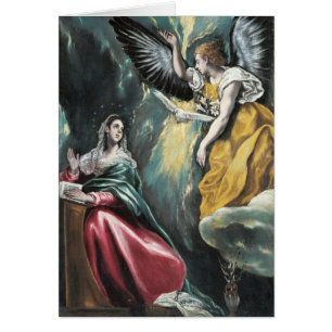 Aankondiging door El Greco