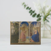 Aankondiging door Fra Angelico Briefkaart (Staand voorkant)