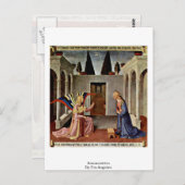 Aankondiging door Fra Angelico Briefkaart (Voorkant / Achterkant)