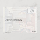 Aankondiging door Fra Angelico Briefkaart (Achterkant)