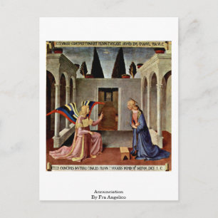 Aankondiging door Fra Angelico Briefkaart