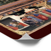 AANKONDIGING door Fra Angelico Poster (Hoek)