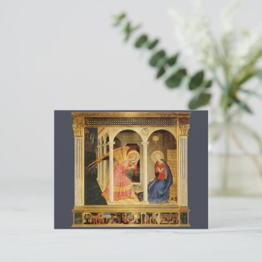 Aankondiging door Fra Angelico, Renaissance Fine A (Staand voorkant)