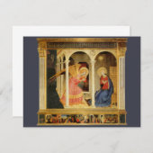 Aankondiging door Fra Angelico, Renaissance Fine A (Voorkant / Achterkant)