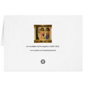 Aankondiging door Fra Angelico, Renaissance Fine A (Achterkant Horizontaal)