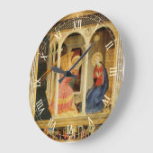 Aankondiging door Fra Angelico, Renaissance Fine A Grote Klok (Hoek)