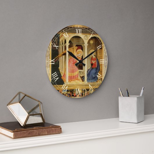 Aankondiging door Fra Angelico, Renaissance Fine A Grote Klok (Kantoor)