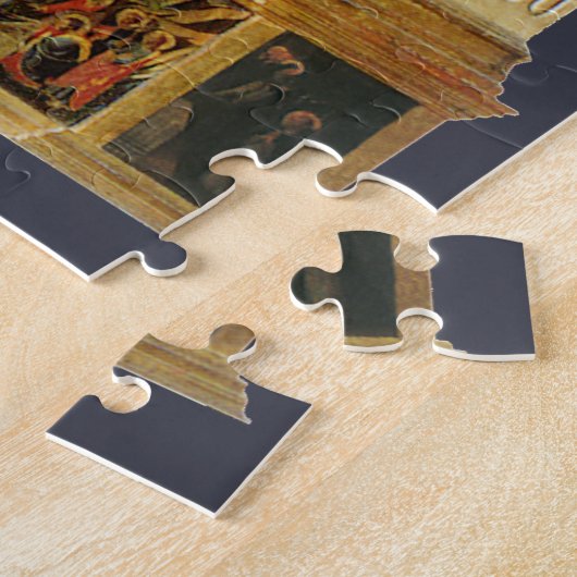 Aankondiging door Fra Angelico, Renaissance Fine A Legpuzzel (Zijkant)