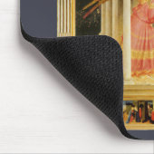 Aankondiging door Fra Angelico, Renaissance Fine A Muismat (Hoek)