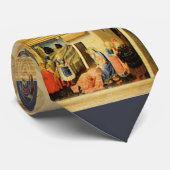 Aankondiging door Fra Angelico, Renaissance Fine A Stropdas (Opgerold)