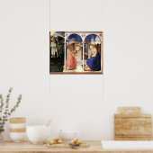 AANKONDIGING door Fra Beato Angelico Poster (Keuken)
