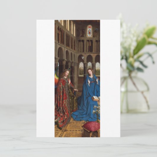 Aankondiging door Jan van Eyck (Staand voorkant)