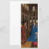 Aankondiging door Jan van Eyck (Voorkant / Achterkant)
