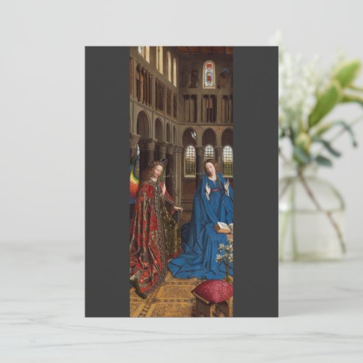Aankondiging door Jan van Eyck (Staand voorkant)