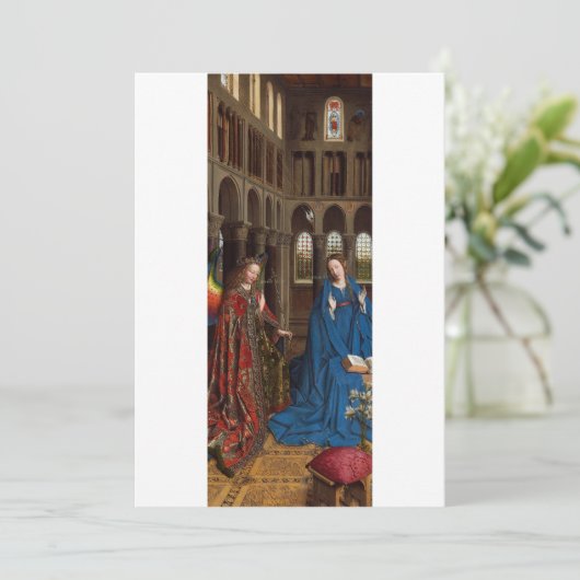 Aankondiging door Jan van Eyck (Staand voorkant)