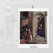Aankondiging door Jan van Eyck Briefkaart (Voorkant / Achterkant)