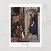 Aankondiging door Jan van Eyck Briefkaart (Voorkant)