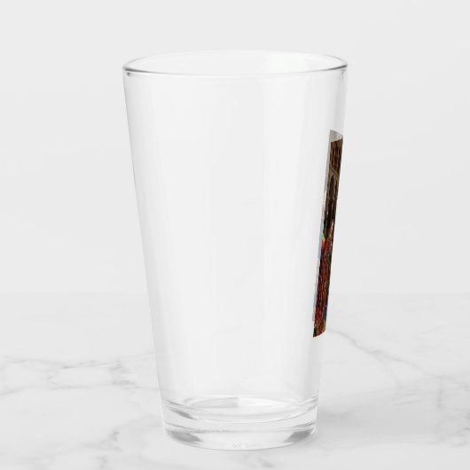 Aankondiging door Jan van Eyck Glas (Rechts)