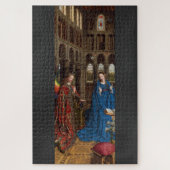 Aankondiging door Jan van Eyck Legpuzzel (Verticaal)
