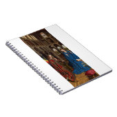 Aankondiging door Jan van Eyck Notitieboek (Rechterzijde)