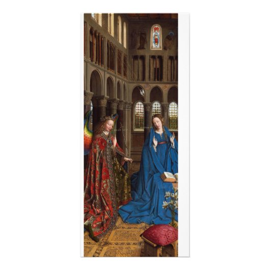 Aankondiging door Jan van Eyck Reclamekaart (Voorkant)