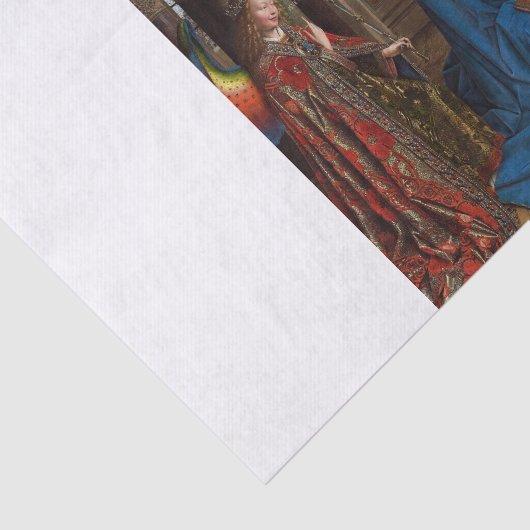 Aankondiging door Jan van Eyck Tissuepapier (Detail)