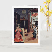Aankondiging door Lorenzo Lotto (Gele Bloem)