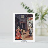 Aankondiging door Lorenzo Lotto Briefkaart (Staand voorkant)