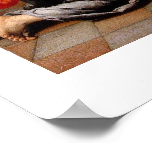 Aankondiging door Murillo Esteban Perez Poster (Hoek)