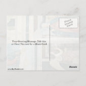 Aankondiging door Piero Della Francesca Briefkaart (Achterkant)